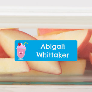 Personlig av gräddfil för jordgubbsbär klistermärke