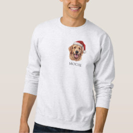 Personlig av julgolden Retriever-Hund Lång Ärmad Tröja