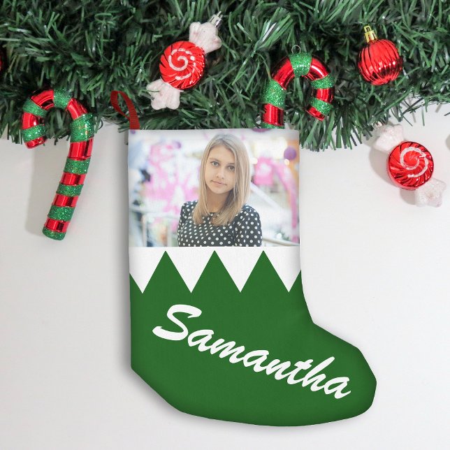 Personlig av julvinter-Helgdag Foto Liten Julstrumpa (Skapare uppladdad)