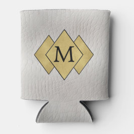 Personlig av klassad Elegant Faux White Leather