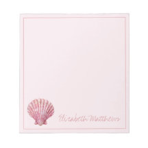 Personlig av kustnära Rosa Seashell