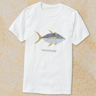 Personlig av tonfisk t shirt