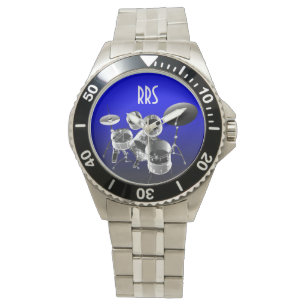Personlig av trumuppsättningen Monogram Gift Watch Armbandsur