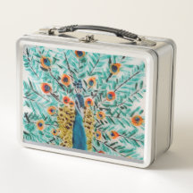 Personlig av vackert Peacock Nature Art