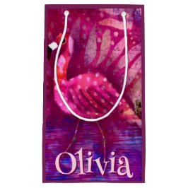 Personlig av viskAbstrakt Rosa Flamingo