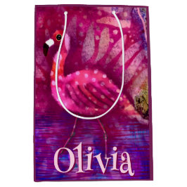 Personlig av viskAbstrakt Rosa Flamingo