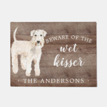 Personlig av Wheaten Terrier Hund Dörr Mat