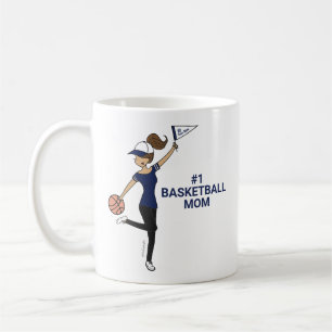 Personlig Avatar #1 Basketboll Fläkt kaffe Mugg