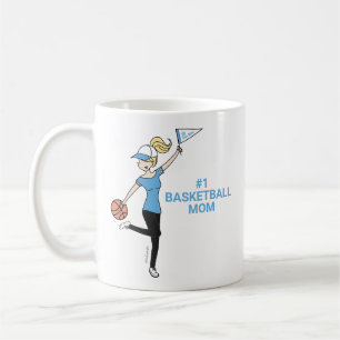 Personlig Avatar #1 Basketboll Fläkt kaffe Mugg