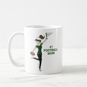 Personlig Avatar #1 Fotboll Fläkt Kaffemugg