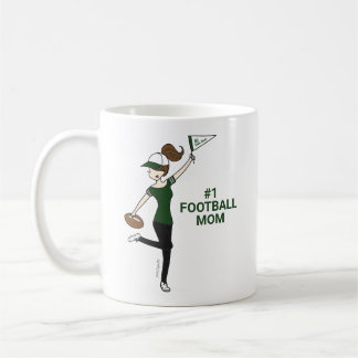 Personlig Avatar #1 Fotboll Fläkt Kaffemugg