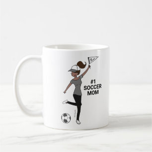 Personlig Avatar #1 Fotboll Fläkt Kaffemugg