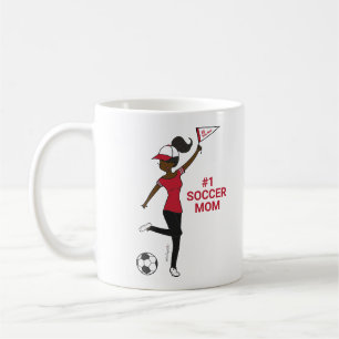 Personlig Avatar #1 Fotboll Fläkt Kaffemugg