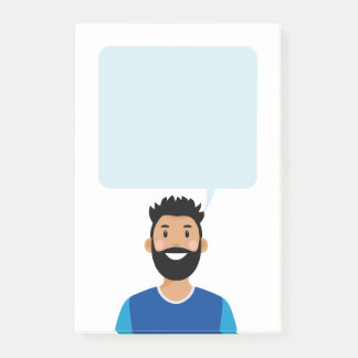 Personlig Avatar-anteckningar Post-it Block