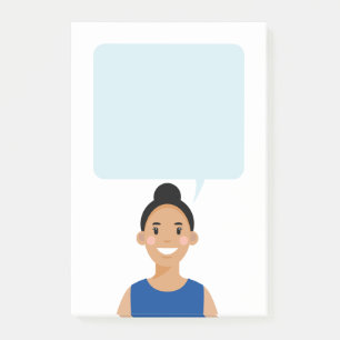 Personlig Avatar-anteckningar Post-it Block