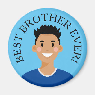 Personlig Avatar Best Brother Now Magnet