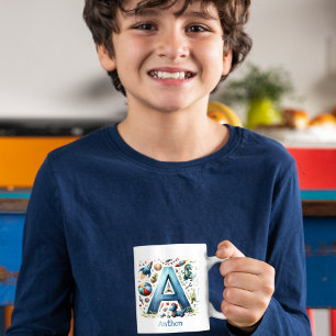 Personlig "Äventyr 'A'"-mugg Kaffemugg