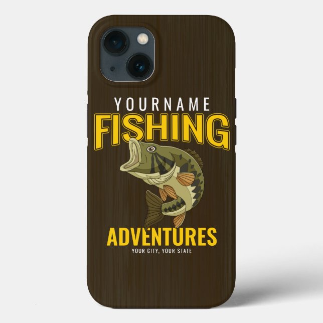 Personlig Äventyr Bass Fish Angler (Baksida)