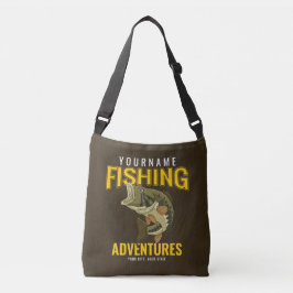 Personlig Äventyr Bass Fish Angler Axelväska