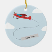 Personlig Aviation Ornament