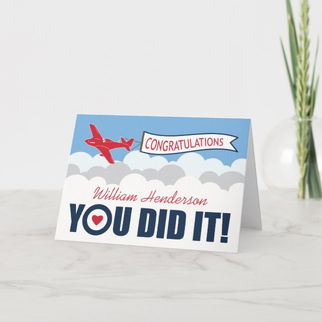 Personlig avslutningsparad | Brittiska RAF Kort (Framsida)