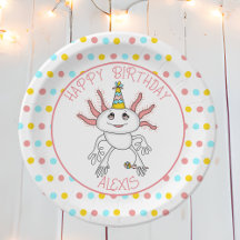 Personlig Axolotl-Födelsedagsfest