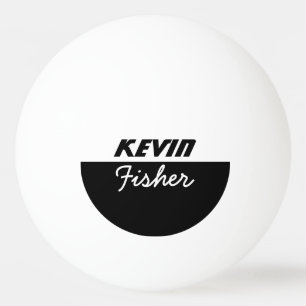 personlig b&w bord-tennis-boll ping pong boll