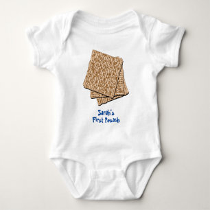 Personlig Baby 1st Pesach Baby Bodydräkt T Shirt