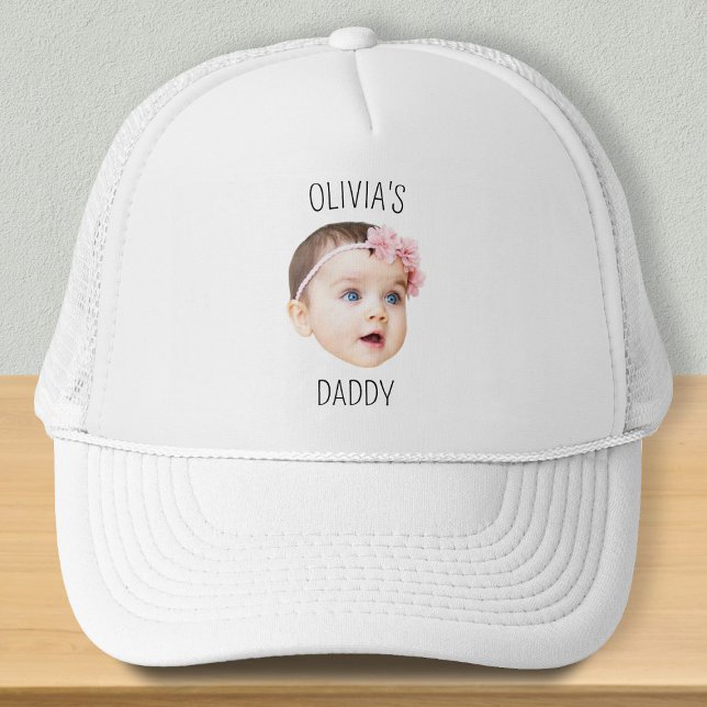 Personlig Baby Ansikte Photo Funny Keps (Skapare uppladdad)