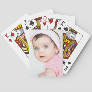 Personlig baby/barn-fotografi casinokort