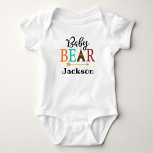Personlig Baby Bear Boho Tribal T Shirt