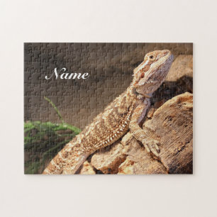 Personlig Baby: Beared Dragon Lizard Pussel