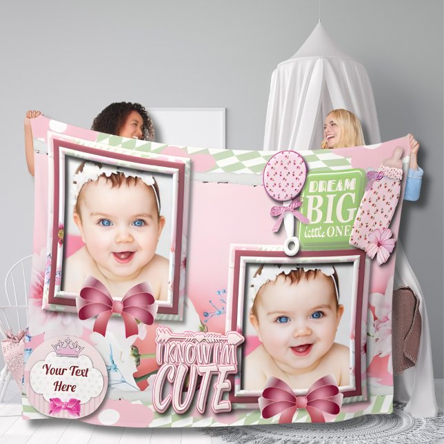 Personlig Baby Blanket Fleecefilt (Skapare uppladdad)