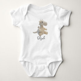 Personlig Baby Bodydress Crochet Dragon T Shirt