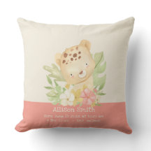 Personlig Baby Cheetah Birth Stats