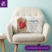 Personlig Baby Christian Prayer Keepsaké