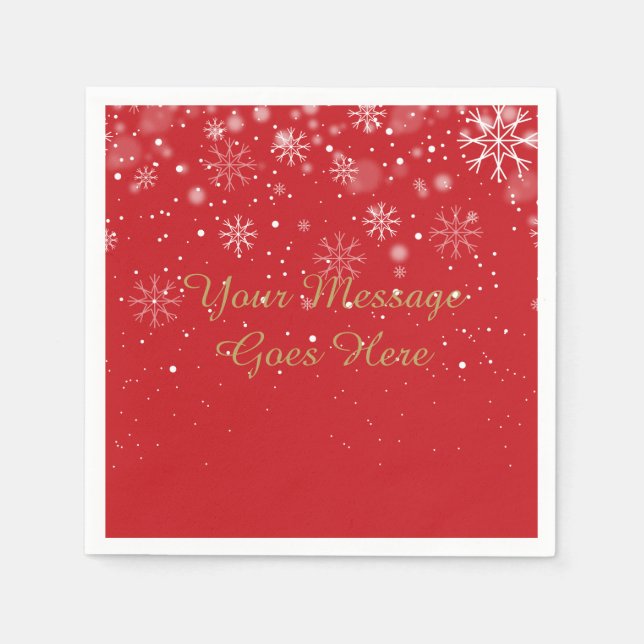 Personlig Baby Det är Kall utanför Pappersservett (Framsidan)