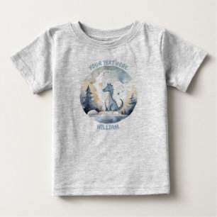 Personlig Baby Dinosaur Tee