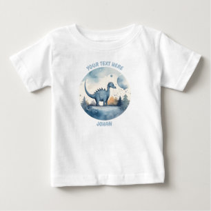 Personlig Baby Dinosaur Tee