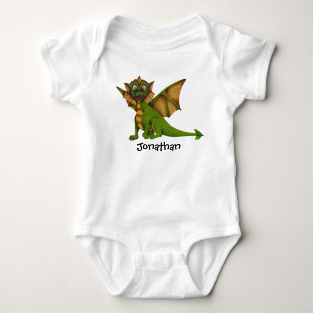 Personlig Baby Drake T Shirt (Framsida)