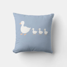 Personlig Baby Duckling Nursery Dekorativ kudde