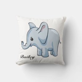 Personlig Baby Elephant Kudde