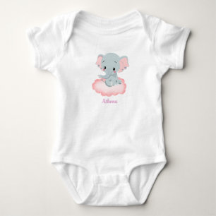 Personlig Baby Elephant T Shirt