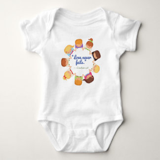 Personlig Baby Jersey Bodykostym T Shirt