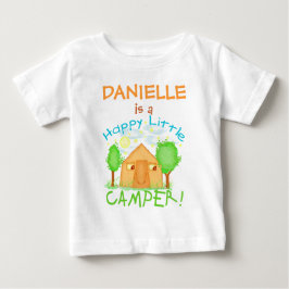 Personlig Baby / Kids Summer Camping T-Shirt