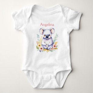 Personlig Baby Koala Bear T Shirt