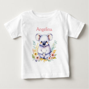 Personlig Baby Koala Björn  T Shirt
