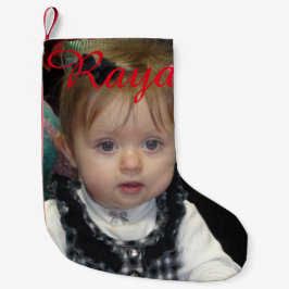 Personlig Baby-lager Liten Julstrumpa