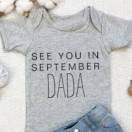 Personlig Baby meddelande till Make nya pappa T Shirt
