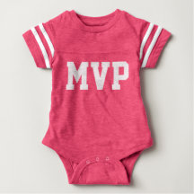 Personlig Baby MVP Football Jersey Bodykostym
